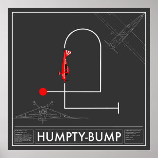Poster Aresti Aerobatic Humpty-Bump Super Decathlon