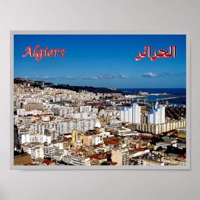 Poster Argélia - Algeri - (Frente)
