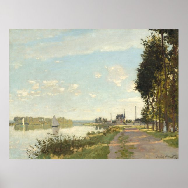 Poster Argenteuil - Claude Monet Fine Art (Frente)
