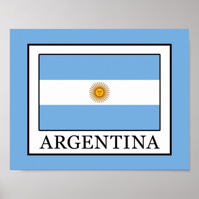 Pôster Argentina (Frente)