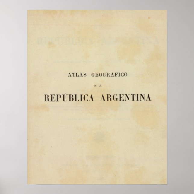 Pôster Argentina 2 (Frente)