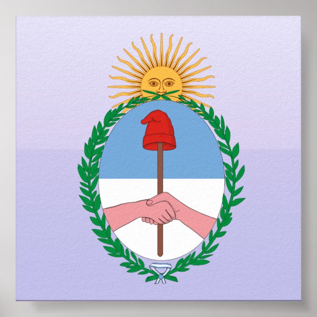 Pôster Argentina, Argentina (Frente)