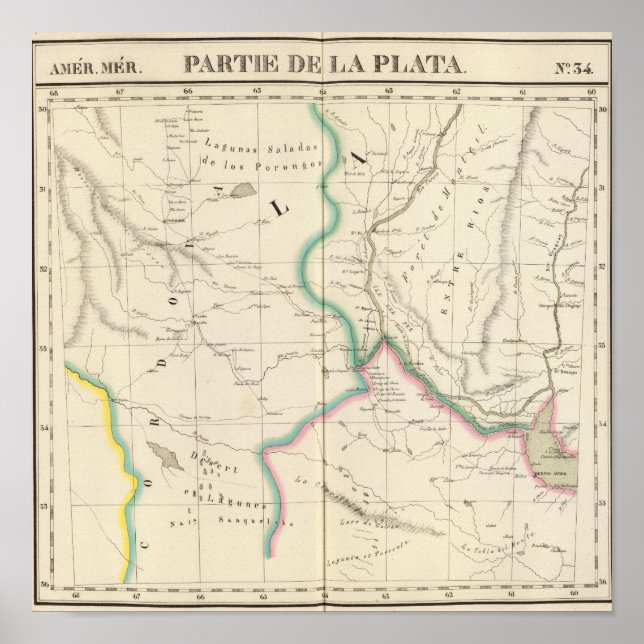 Pôster Argentina e Uruguai 34 (Frente)