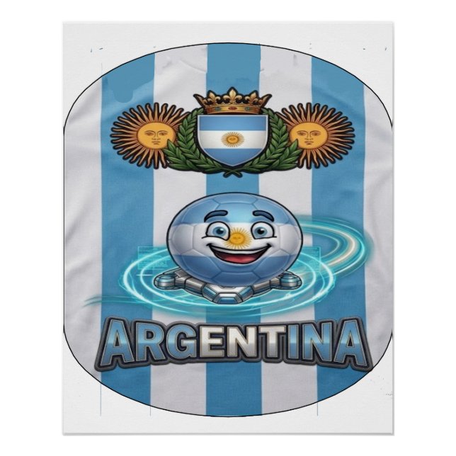 Pôster Argentina-GBall-002 (Frente)