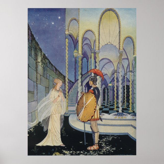 Pôster Ariadne e Theseus (Frente)