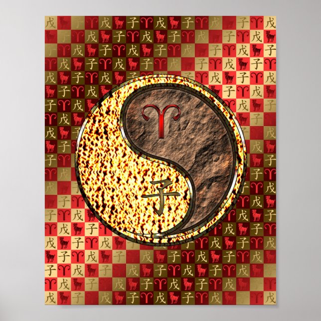 Poster Aries & Earth Rat (Frente)