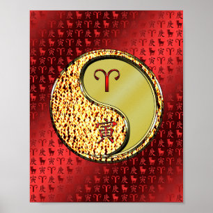 Poster Aries & Metal Tiger