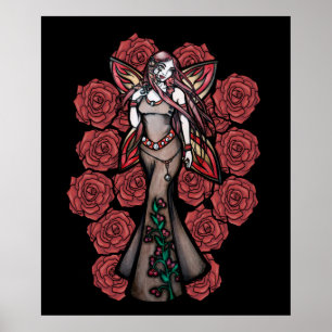 Poster Aries Zodiac Fada Deusa Astrologia Fadas