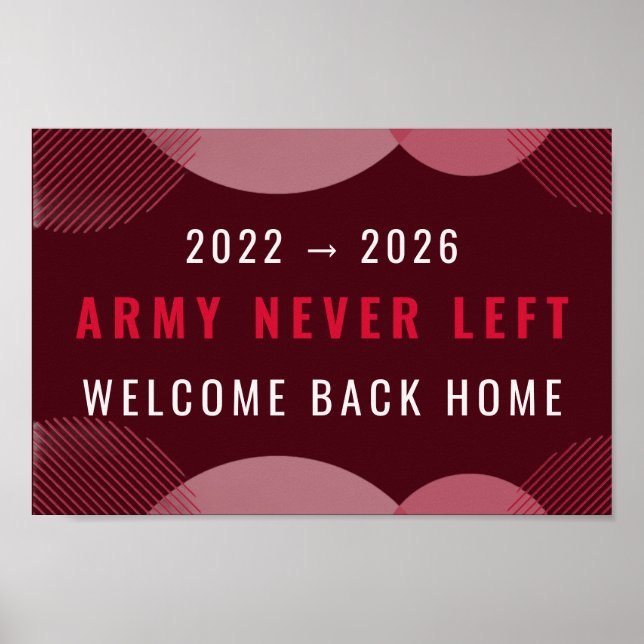 Poster ARIRANG Inspired Comeback Concert Printable Slogan (Frente)