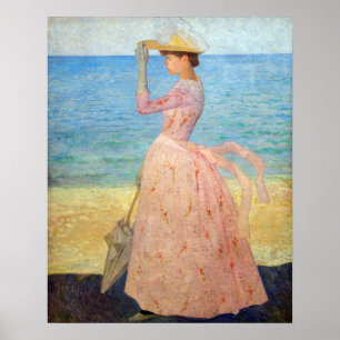 Poster Aristide Maillol - Mulher com Guarda-Sol