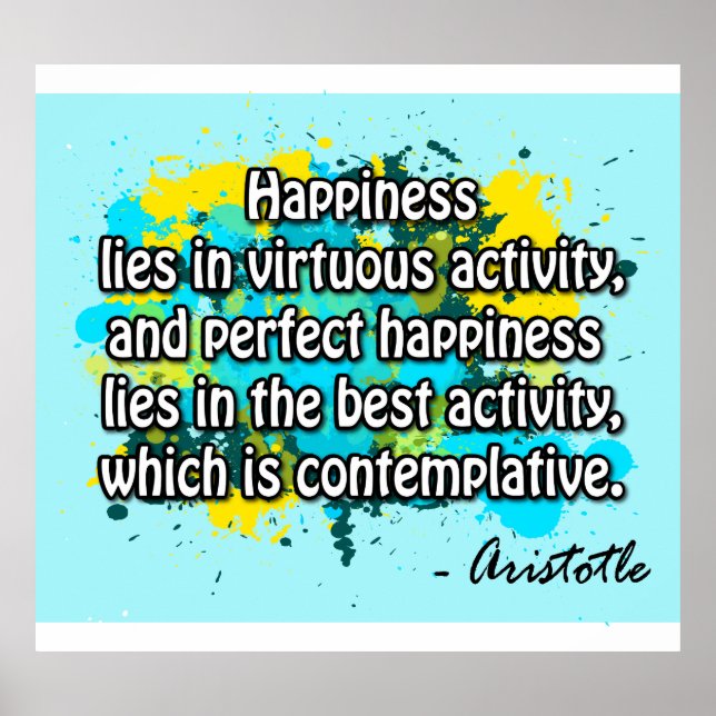 Pôster Aristóteles (Frente)