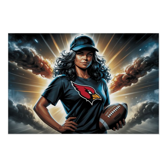 Pôster Arizona Cardinals 3 (Frente)