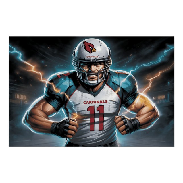 Pôster Arizona Cardinals 5 (Frente)