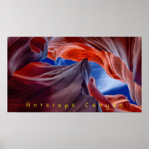 Poster Arizona de Antelope Canyon