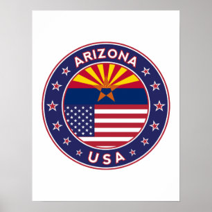 Poster Arizona, Estados Unidos