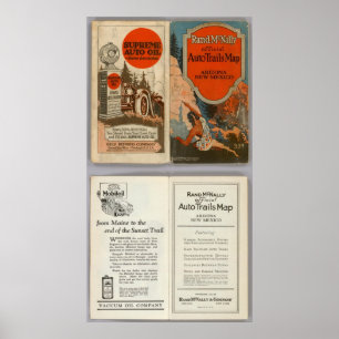 Poster Arizona, fugas do automóvel de New mexico