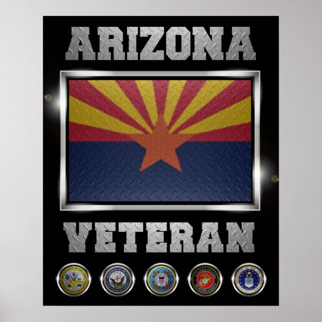 Poster Arizona Veteran (Frente)