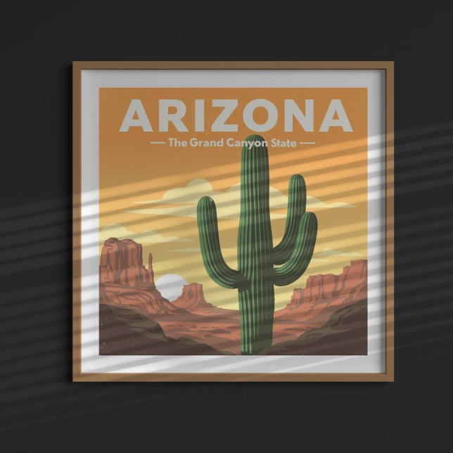 Poster Arizona Vintage (Criador carregado)