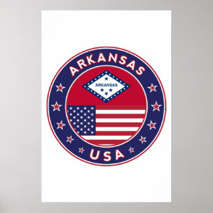 Poster Arkansas, Estados Unidos