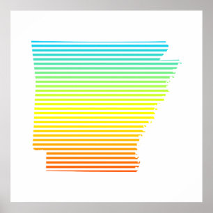 Poster arkKansas chill fade