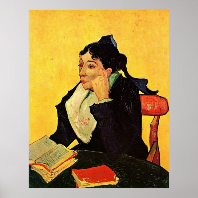 Poster Arlesienne por Vincent van Gogh (Frente)