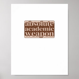 Poster Arma Acadêmica Absoluta Classic