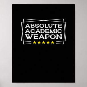 Poster Arma Acadêmica Absoluta Enchimento Clássico