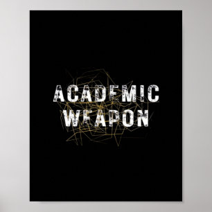 Poster Arma Acadêmica - Inspiração Superdimensionada - Vo