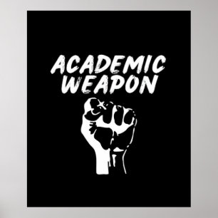 Poster Arma Acadêmica - Inspiracional Sobredimensionado -