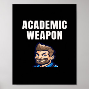Poster Arma Acadêmica - Memo Clássico Inspiracional