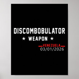 Poster Arma Descombinadora Trump Venezuela 2026