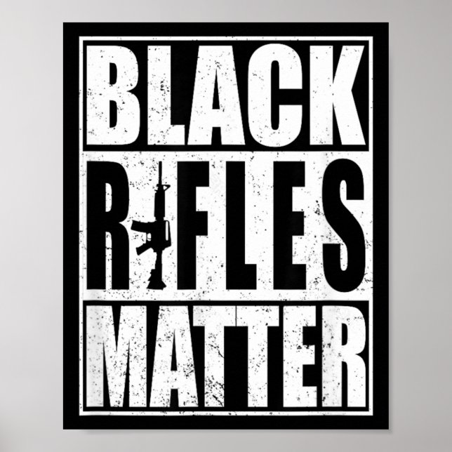 POSTER ARMA PRETA IMPORTA (Frente)