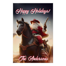 Pôster Arma Toting Papai Noel Natal