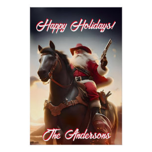 Pôster Arma Toting Papai Noel Natal