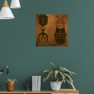 Poster Armadura de Deus