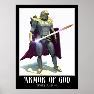 Poster Armadura do deus