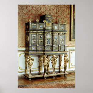 Pôster Armário da jóia de Louis XIV, oficina dos Gobeli
