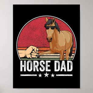Poster Armário Equestre Equestrian Horse Lover F