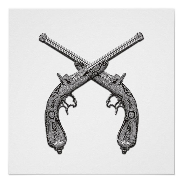 Pôster Armas Antigas de Duelamento (Frente)