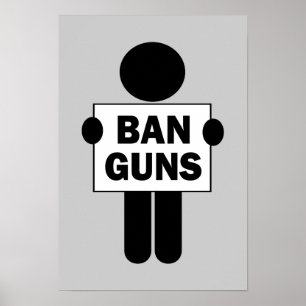 Poster Armas Ban