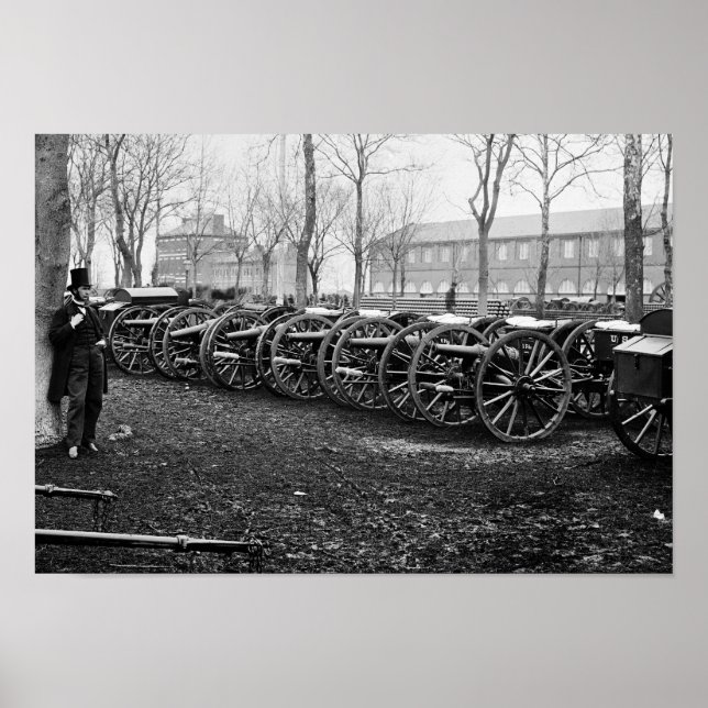 Pôster Armas contra o Arsenal: 1862 (Frente)