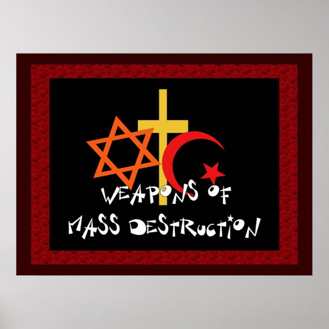Pôster Armas De Destruição Maciça (Frente)