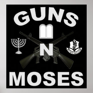 Pôster Armas em Moisés Escuro