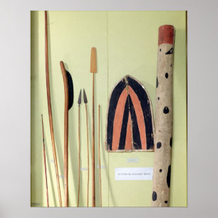 Pôster Armas falsas do túmulo de Nakhti, K médio