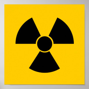 Poster Armas nucleares pretas