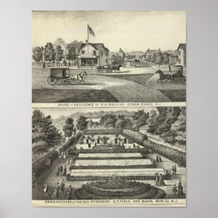 Poster Armazenagem e residência da D. Walling