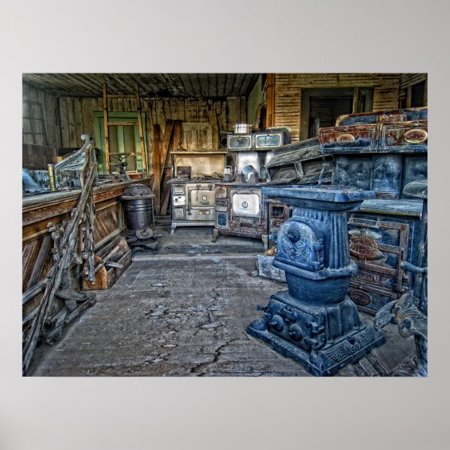 PÔSTER ARMAZENAMENTO DE ARMAZENAMENTO DE CIDADE GHOST (Frente)