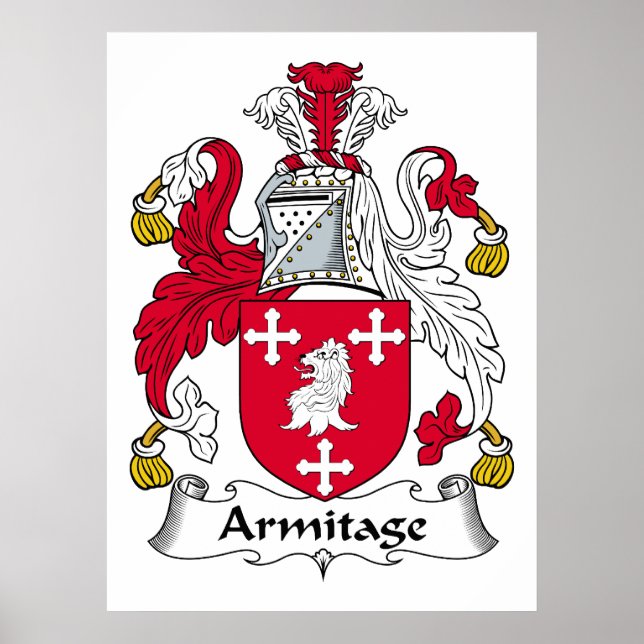 Pôster Armitage Family Crest (Frente)
