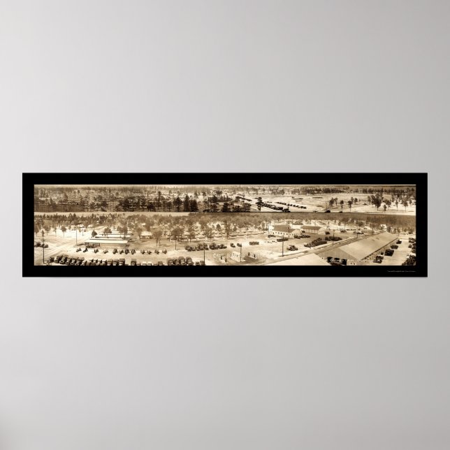 Poster Army Camp Blanding Photo 1941 (Frente)