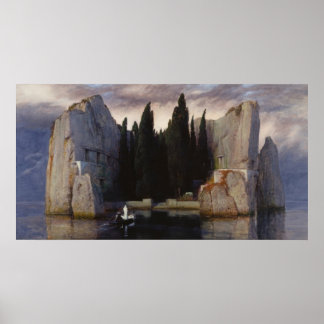 Poster Arnold Böcklin - A Ilha do Morto